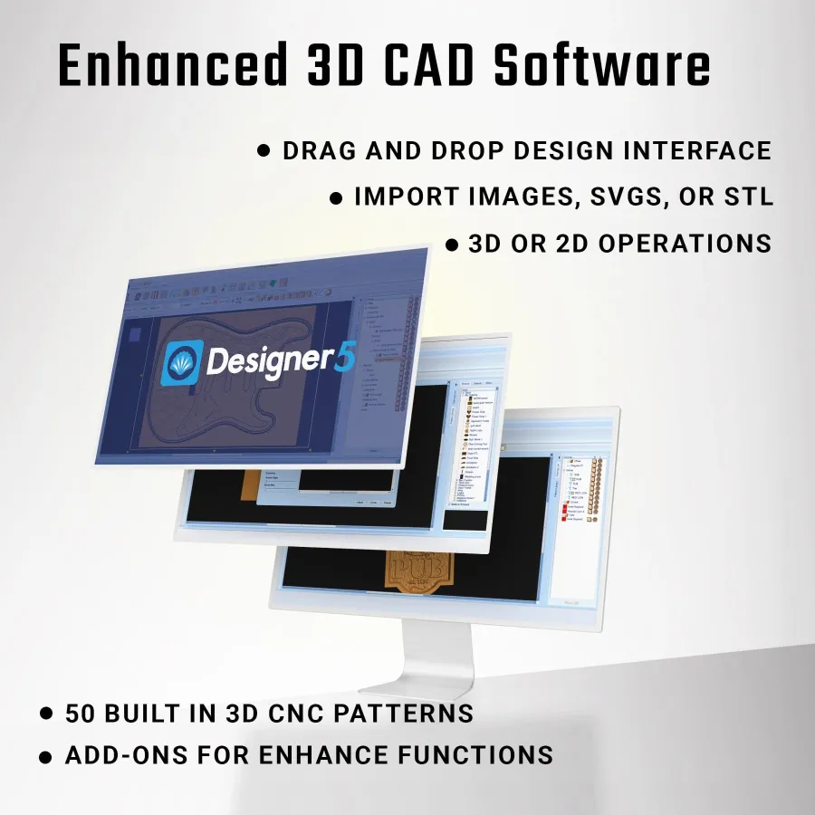 Designer 5 easy to use CNC software