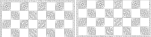 I split the design into 2 halfs to make separate.