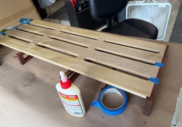 pedalboard gluing