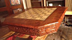 Look at that shine! tabletop_stained3