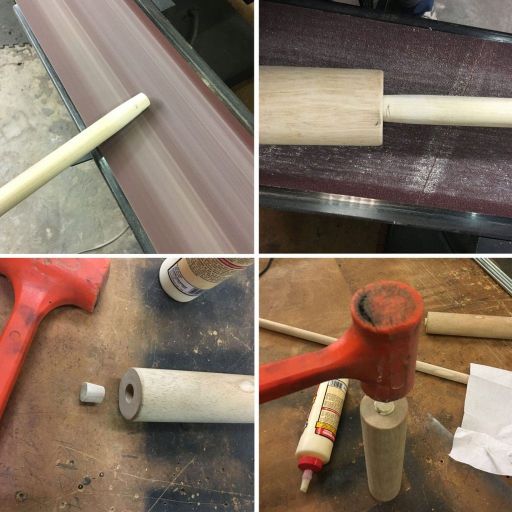 Rolling pin peg
