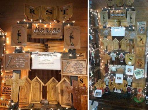 Bonin's Craft booths
