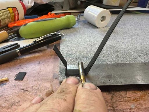 Ernie's Taxi bumper folding