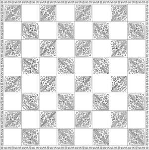 Full chess board with border.