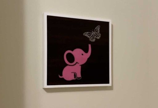 Finished project hangin on wall
