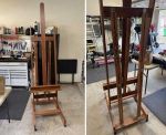 Finished Easel front and back view