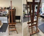 Finished Easel front and back view
