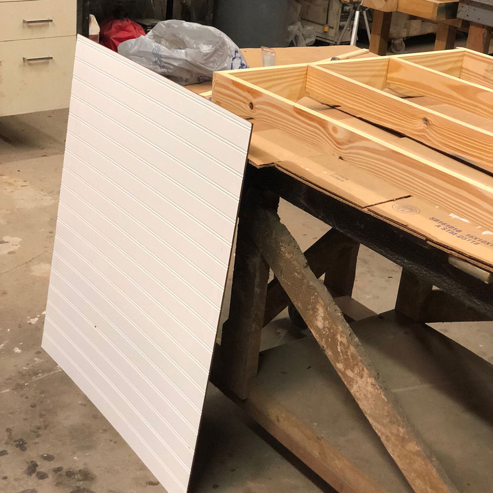 bead board backer