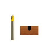 1/4 ballnose profile
