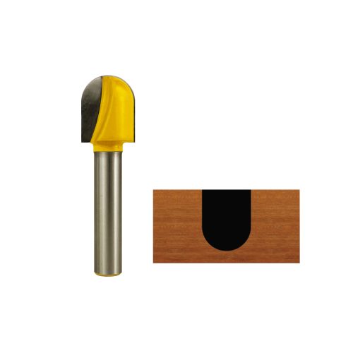 1/2" Ball Nose profile
