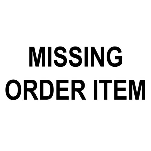Missing Order Item