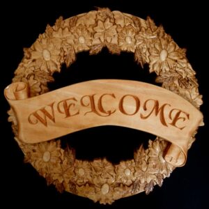 Spring Wreath CNC project