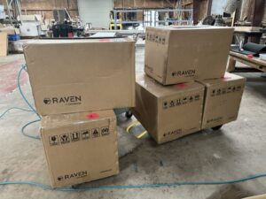 The First 5 RAVENS arrived