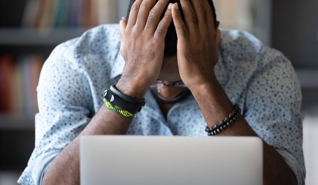 Frustrating man