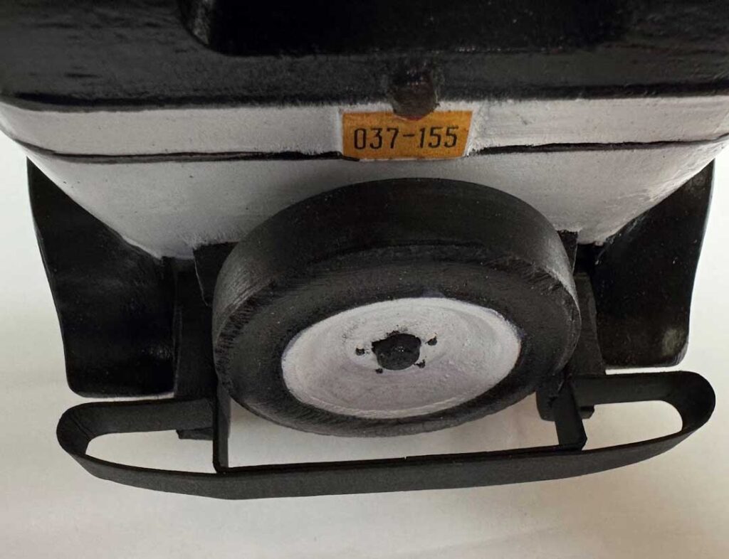 Ernie's Taxi bumper finished