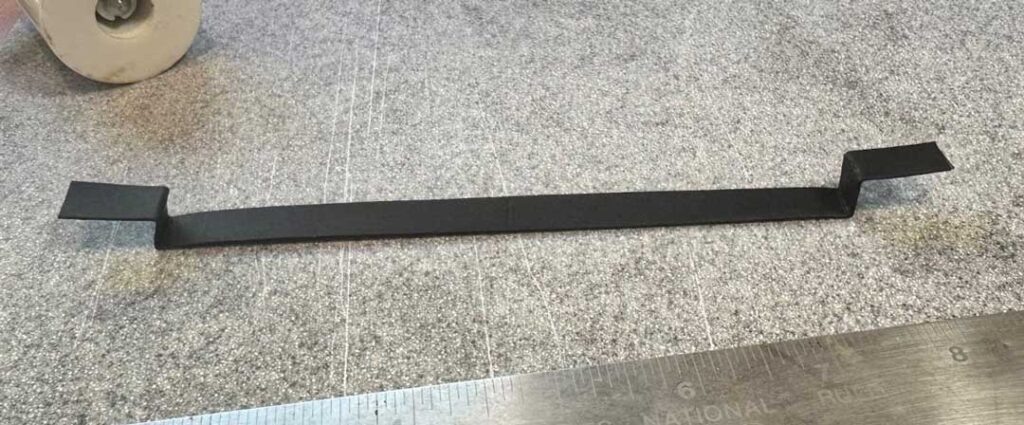 Ernie's Taxi bumper folding
