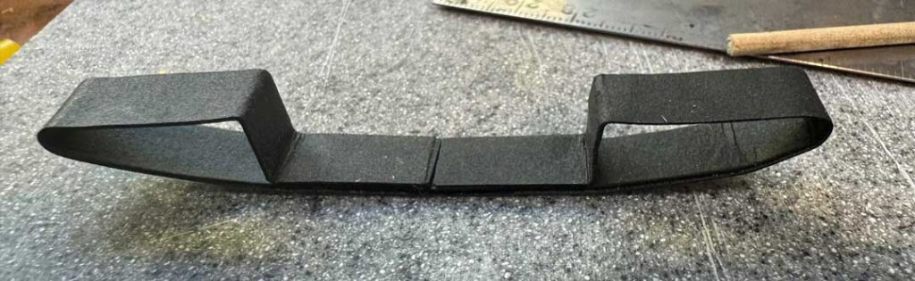 Ernie's Taxi bumper folding
