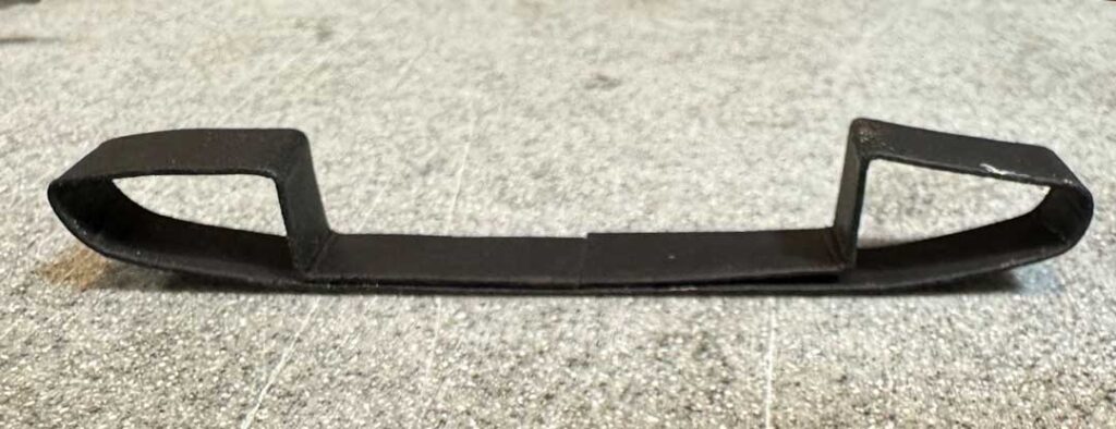 Ernie's Taxi bumper folding