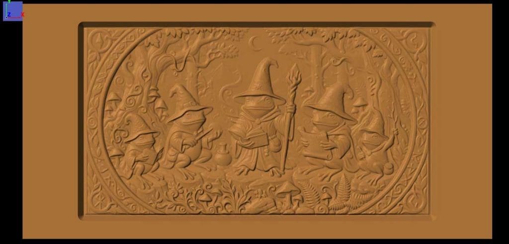 AI CNC carvings