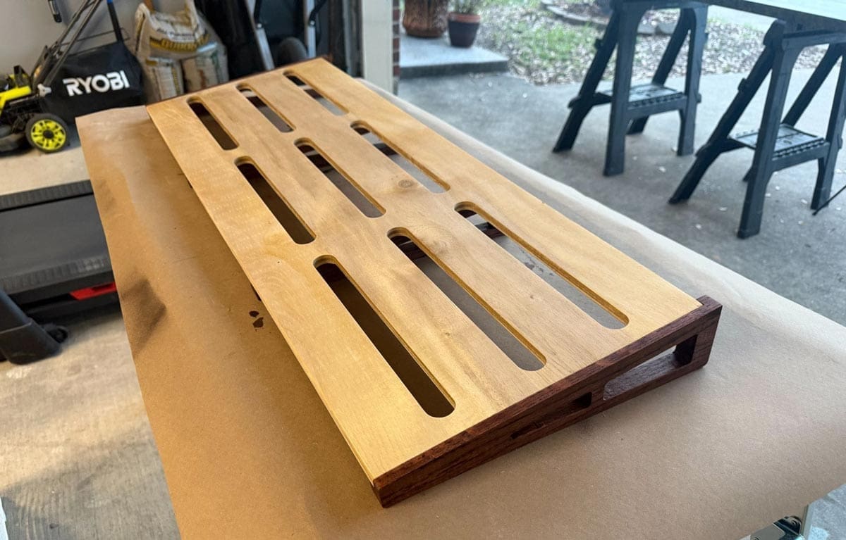 pedalboard assembled