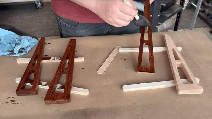 pedalboard staining
