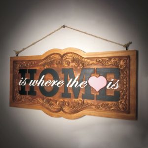 Layered Text Sign CNC project